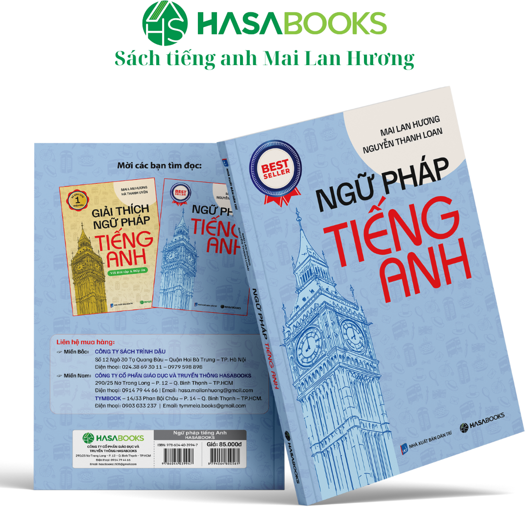 Combo 4 Cuốn Ngữ Pháp Tiếng Anh+ Giải Thích Ngữ Pháp + Cụm Động Từ + Các Lỗi Thường Gặp