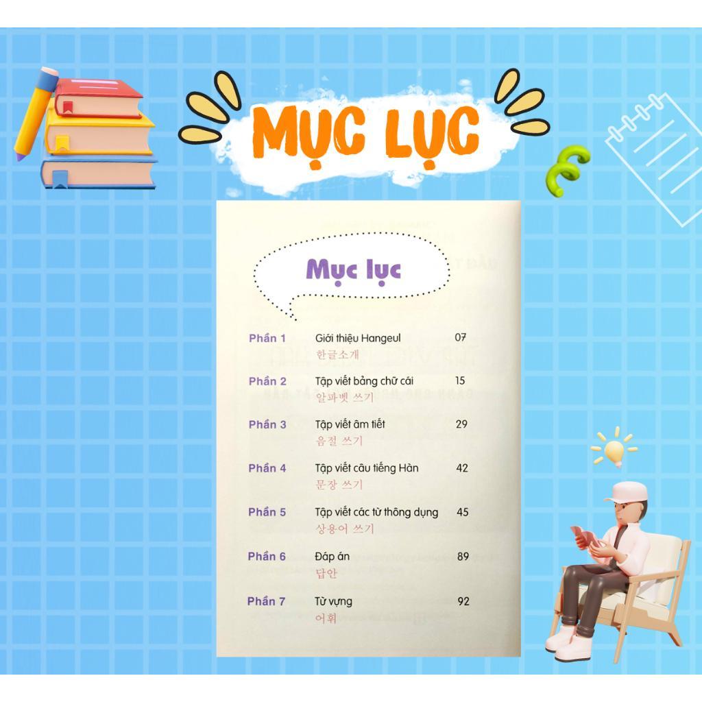 Sách - Tập Viết Tiếng Hàn Dành Cho Người Mới Bắt Đầu - MCBooks