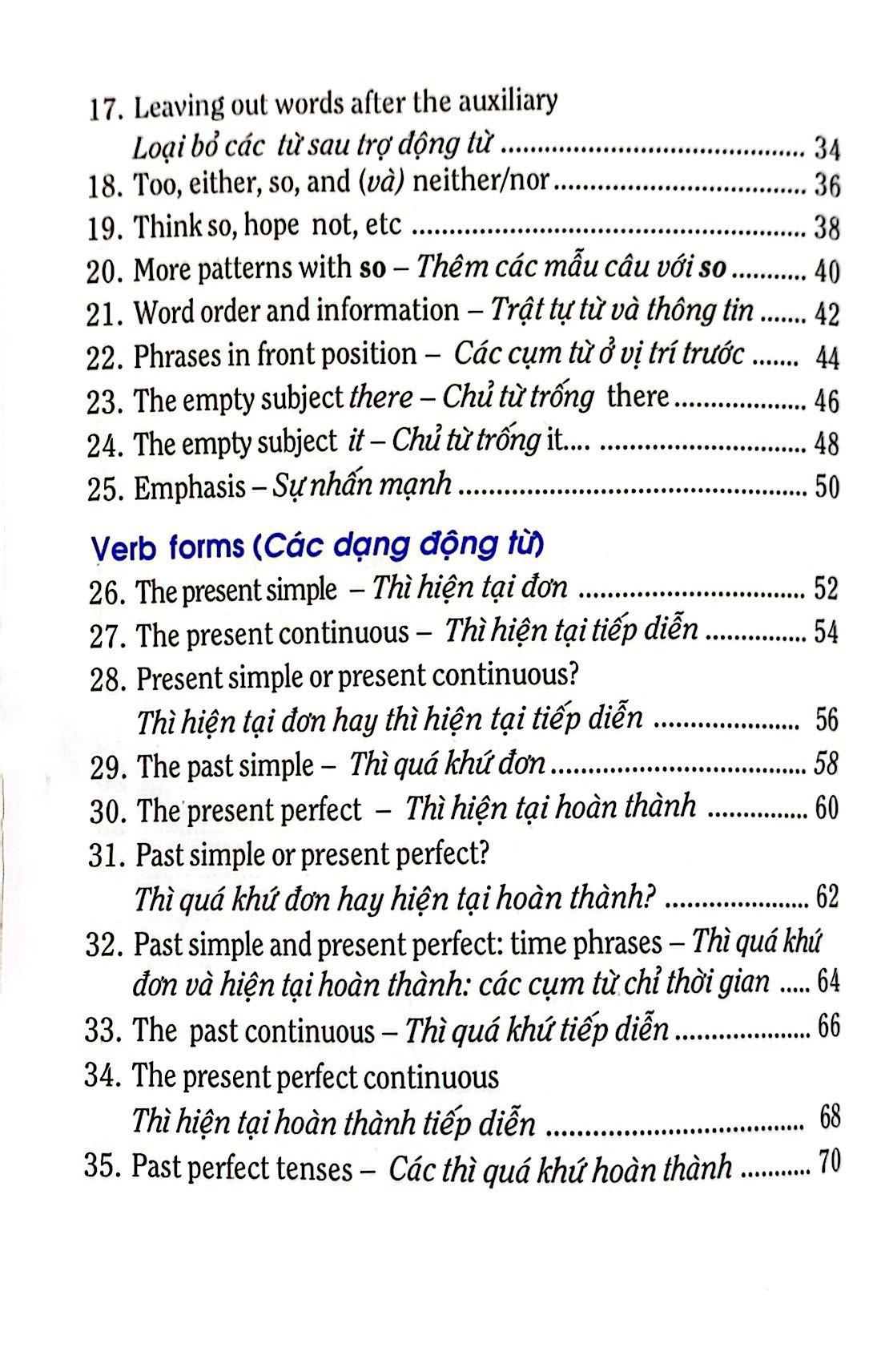 Sổ Tay Ngữ Pháp Tiếng Anh Thực Hành