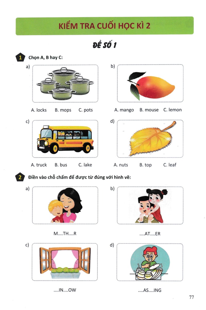 Phiếu Bài Tập Cuối Tuần Tiếng Anh 1 (Biên Soạn Theo Nội Dung Bộ Sách Kết Nối Tri Thức Với Cuộc Sống) - KV