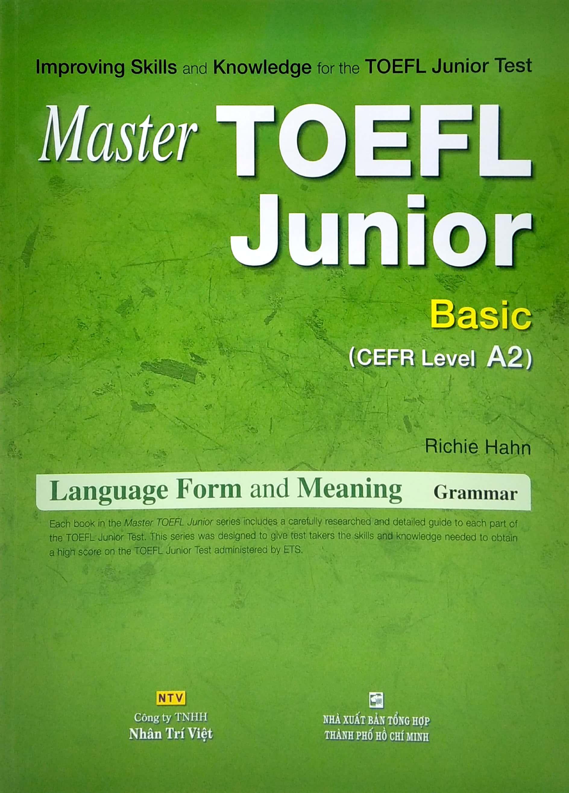 Master Toefl Junior Basic: Language Form & Meaning (Cefr Level A2) - Gramma