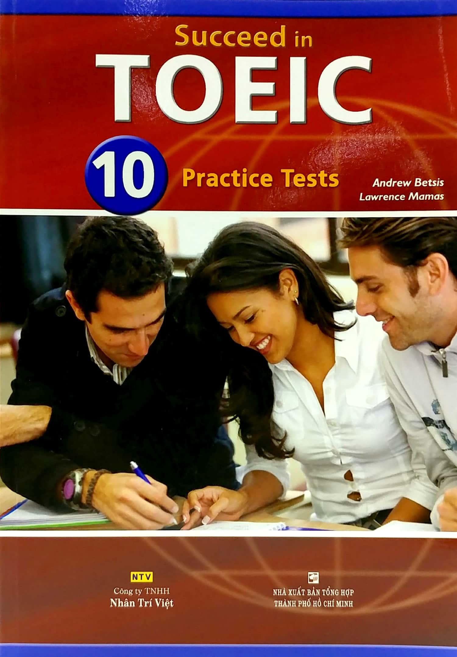 Succeed in TOEIC 10 Practice Tests (Kèm file MP3)