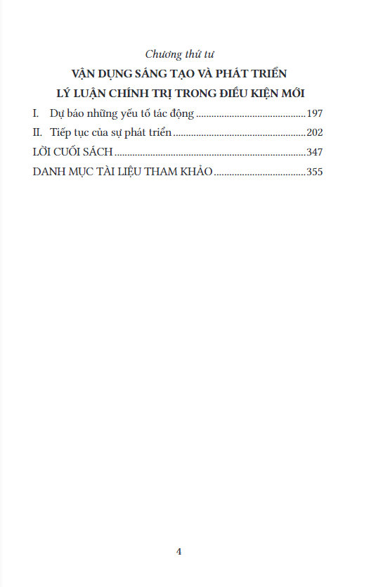 Một Số Vần Đề Lý Luận Chính Trị Ở Việt Nam