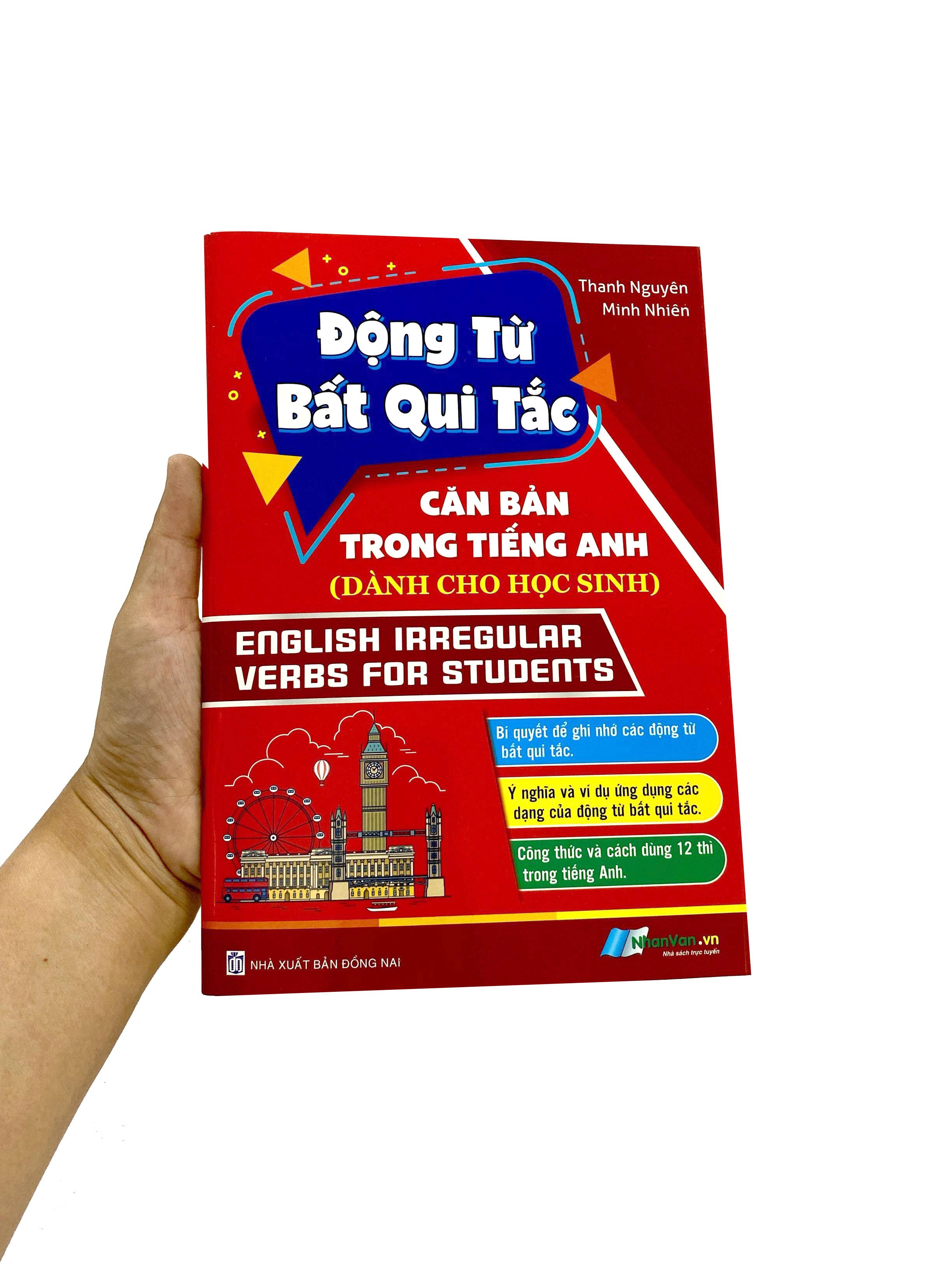 Sách - Động Từ Bất Qui Tắc Căn Bản Trong Tiếng Anh