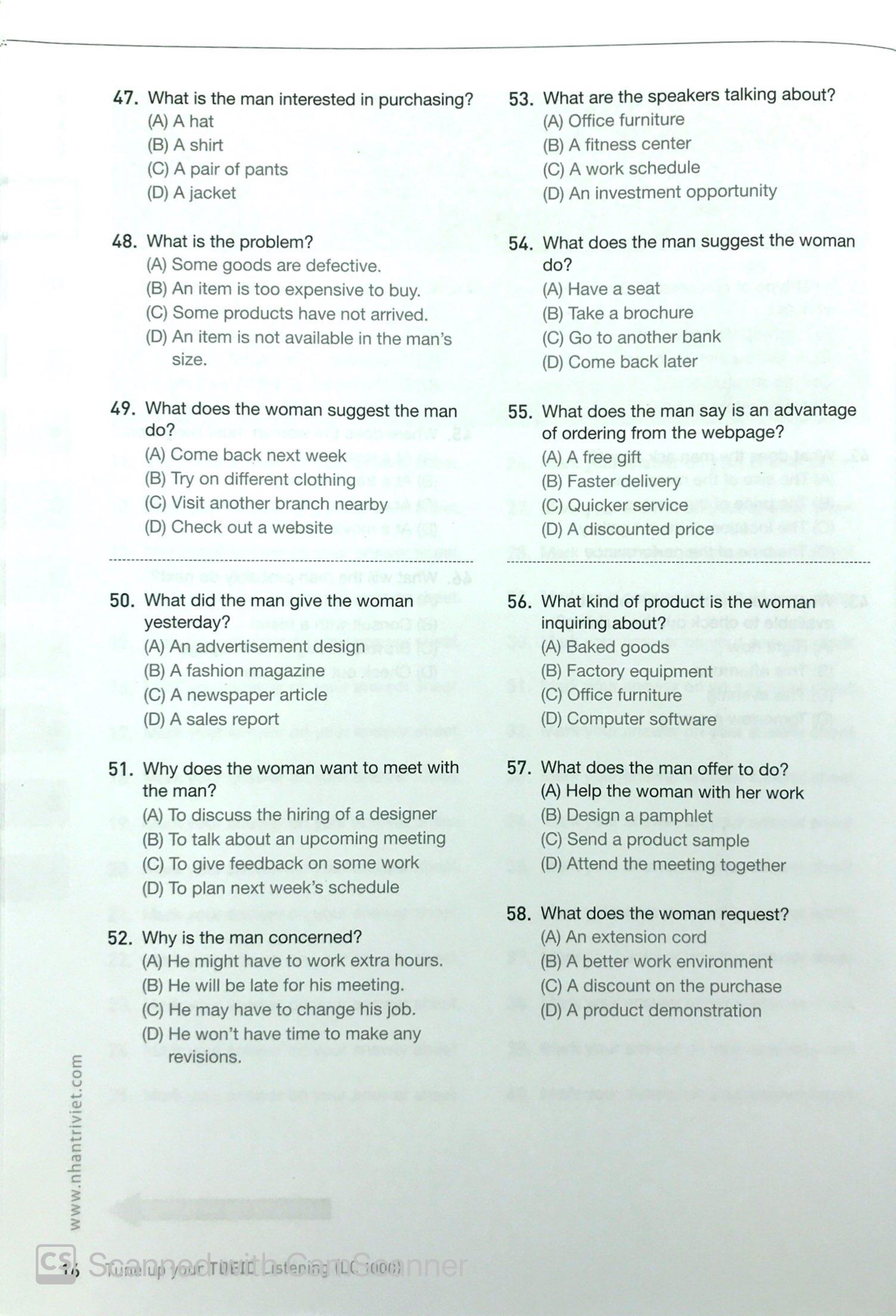 Tune Up Your TOEIC Listening LC 1000