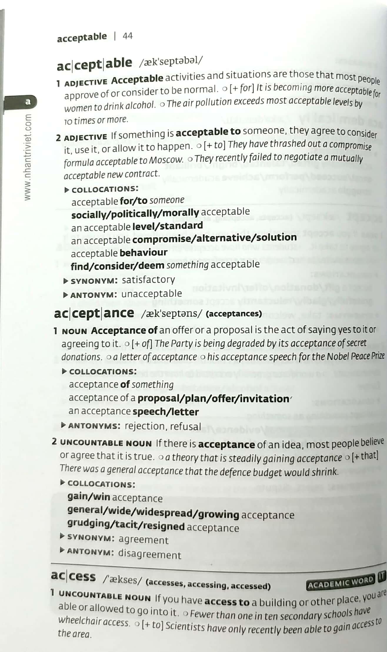 Collins Cobuild - Key Words For IELTS (Book 2: Improver)