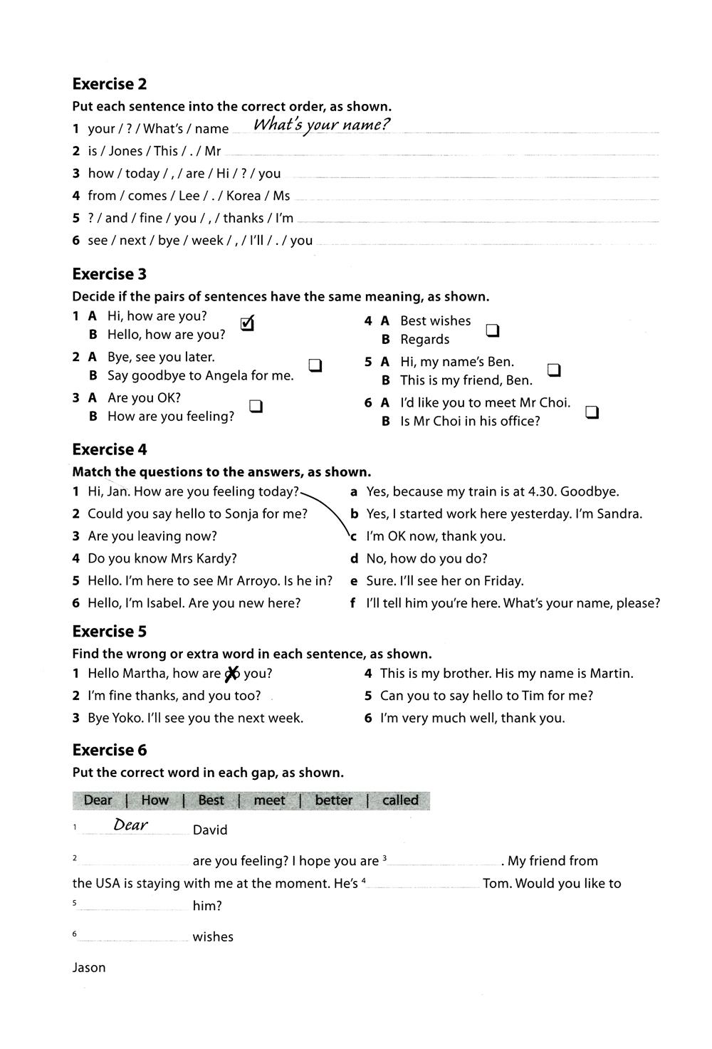 Collins Work On Your Grammar - Elementary (A1)