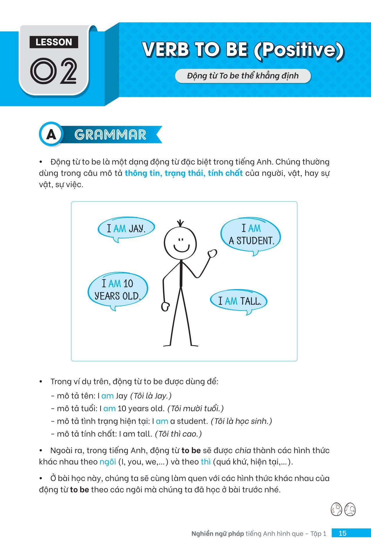 Nghiền Ngữ Pháp Tiếng Anh Hình Que - Tập 1: Cơ Bản