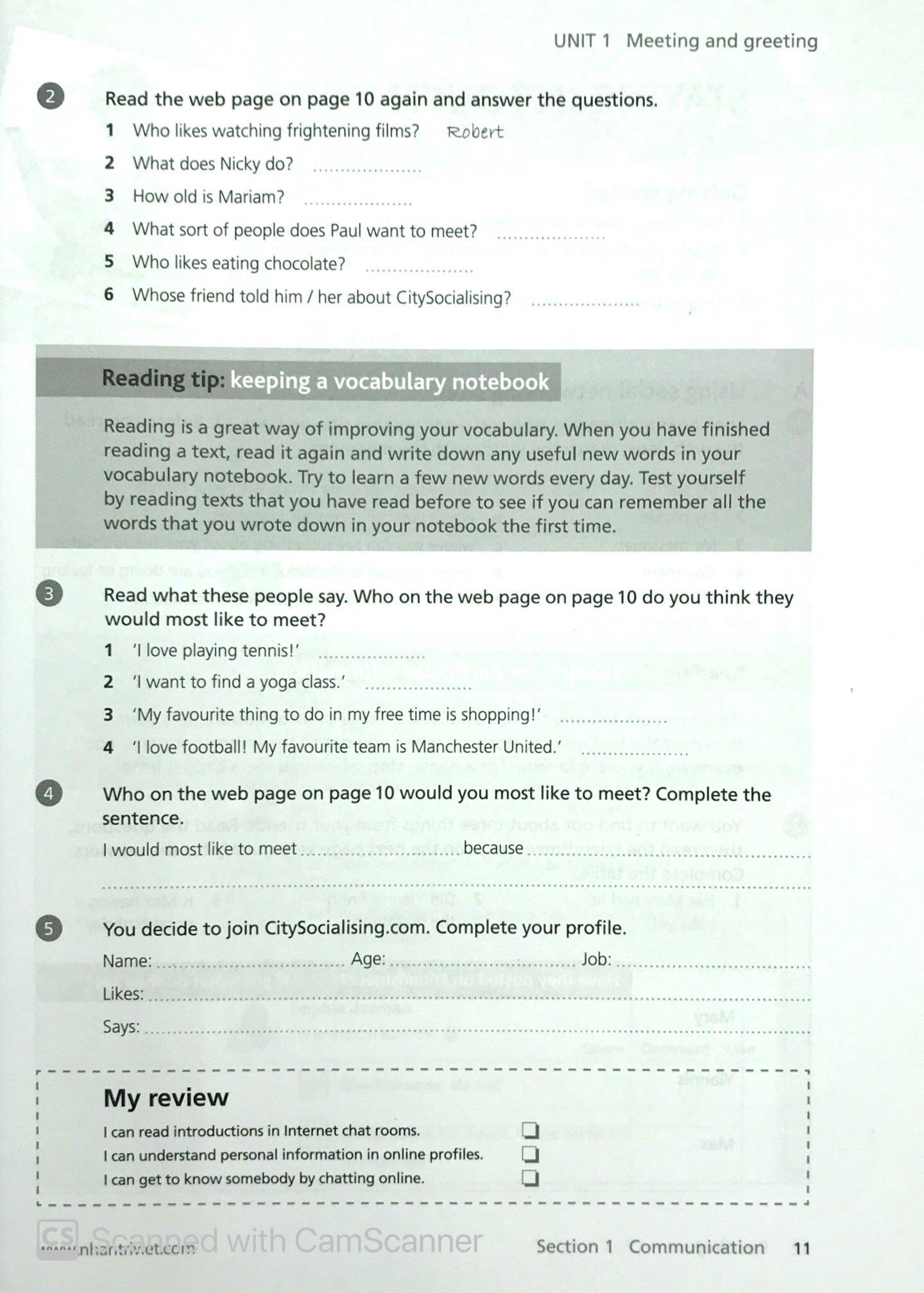 Collins English For Life - Reading (A2 Pre - intermediate)