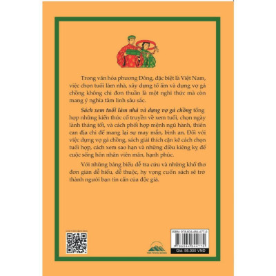 Sách - Xem Tuổi Làm Nhà Và Dựng Vợ Gả Chồng - NXB Tri Thức