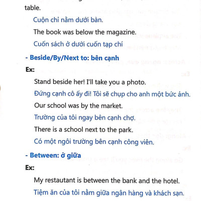 Giới Từ Trong Tiếng Anh