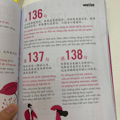 Bí kíp "Thả thính" (song ngữ Trung - Việt có Pinyin) + DVD và link quà tặng