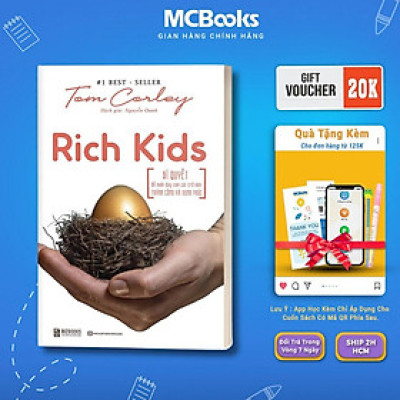 Sách - Rich Kids - Bí Quyết Để Nuôi Dạy Con Cái Trở Nên Thành Công Và Hạnh Phúc - MCBooks