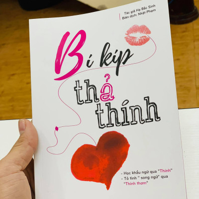 Bí kíp "Thả thính" (song ngữ Trung - Việt có Pinyin) + DVD và link quà tặng