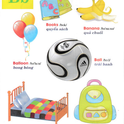 Từ Điển Tiếng Anh Bằng Hình Đầu Tiên Của Bé_HA