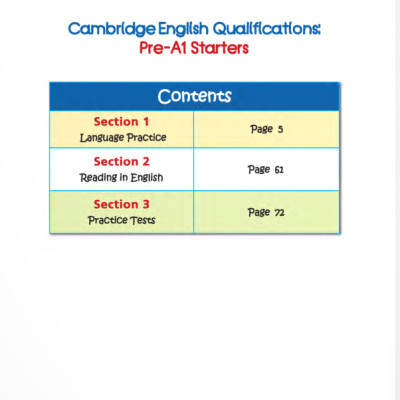 I-Start (For Revised Exam From 2018 - Pre A1 Starters Exam And 2 Complete Practice Tests) (Kèm file MP3)