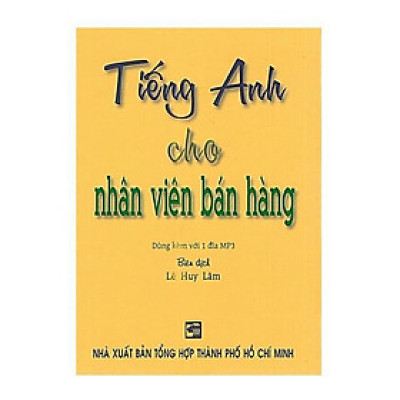 Sách - Tiếng Anh Cho Nhân Viên Bán Hàng (Kèm CD) - Nhân Trí Việt