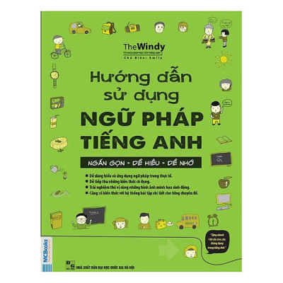 COMBO 4 QUYỂN SÁCH NGỮ PHÁP TIẾNG ANH ( NGỮ PHÁP TIẾNG ANH CĂN BẢN chibi - Ngữ pháp tiếng anh căn bản (bìa xanh 1 màu) - Giải thích ngữ pháp tiếng anh (2 màu) - Hướng dẫn sử dụng ngữ pháp tiếng Anh) + Tặng quyển 360 động từ bất quy tắc và 12 thì cơ bản tr
