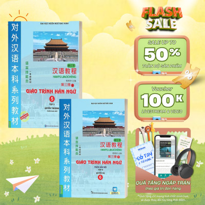 Sách - Combo Giáo Trình Hán Ngữ 6 Quyển - MCBooks