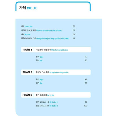 Cẩm Nang Luyện Thi Năng Lực Tiếng Hàn TOPIK I (kèm CD) Bản Quyền