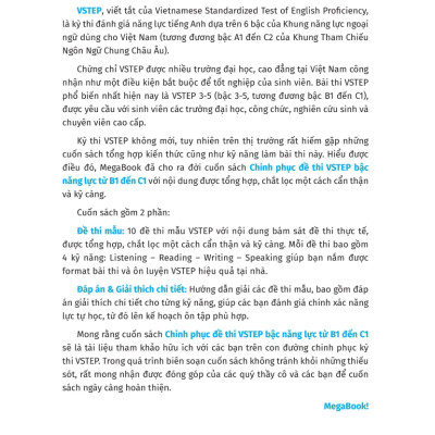 Combo VSTEP - Chinh Phục Kỹ Năng Nói - Viết Và Luyện Đề Thi Bậc B1-C1 (Bộ 3 Cuốn) (MEGA)