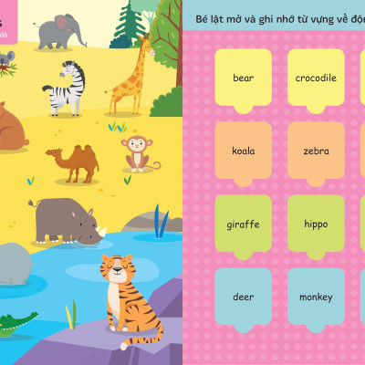 Lật Mở Từ Vựng Tiếng Anh Đầu Tiên Cho Bé - Cuốn 3