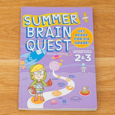 Sách Summer Brain Quest grade 2&3 - Sách cho trẻ bằng tiếng anh ( 7 - 8 tuổi )