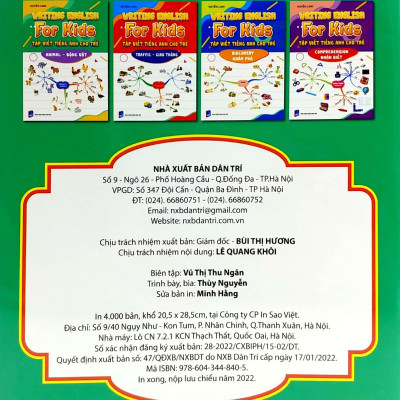 Tập Viết Tiếng Anh Cho Trẻ - Nhận Biết