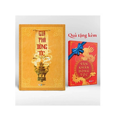 Gia Phả Dòng Tộc (Bìa Cứng) + Kèm Văn khấn, Ghi chép Lưu trữ Gia Nhân Dòng Họ, Gia Phả Tổ Tiên 