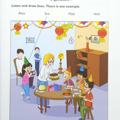 Collins - Pre A1 Starters - Three Practice Tests - Kèm 1 MP3 (Format 2018)