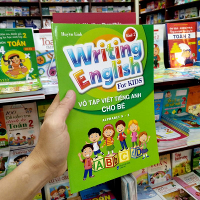 Vở Tập Viết Tiếng Anh Cho Bé - Tập 2
