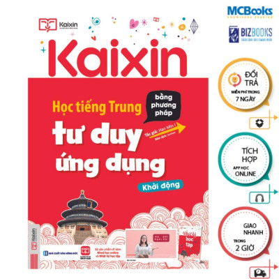 Sách - Học Tiếng Trung Bằng Phương Pháp Tư Duy Ứng Dụng - Khởi Động - MCBooks