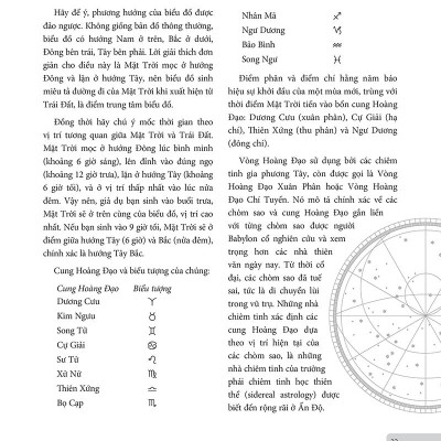 Chiêm Tinh Học Cơ Bản - Luận Giải Cuộc Đời Qua Biểu Đồ Chiêm Tinh