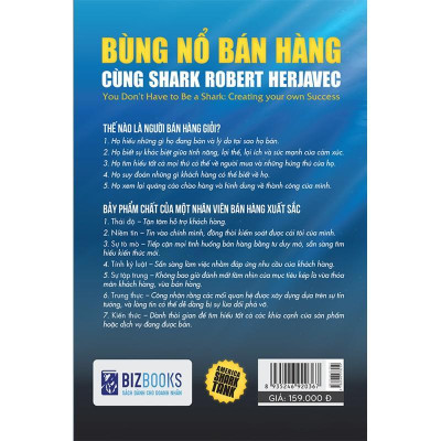 Sách - Bùng Nổ Bán Hàng Cùng Shark Robert Herjavec - MCBooks