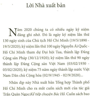 Kể Tiếp Chuyện Bác Hồ (Tái Bản 2023)