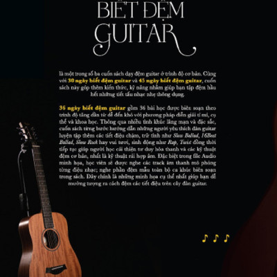  36 Ngày Biết Đệm Guitar (Tái Bản 2024)