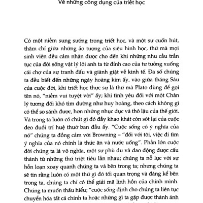 Câu Chuyện Triết Học - The Story Of Philosophy