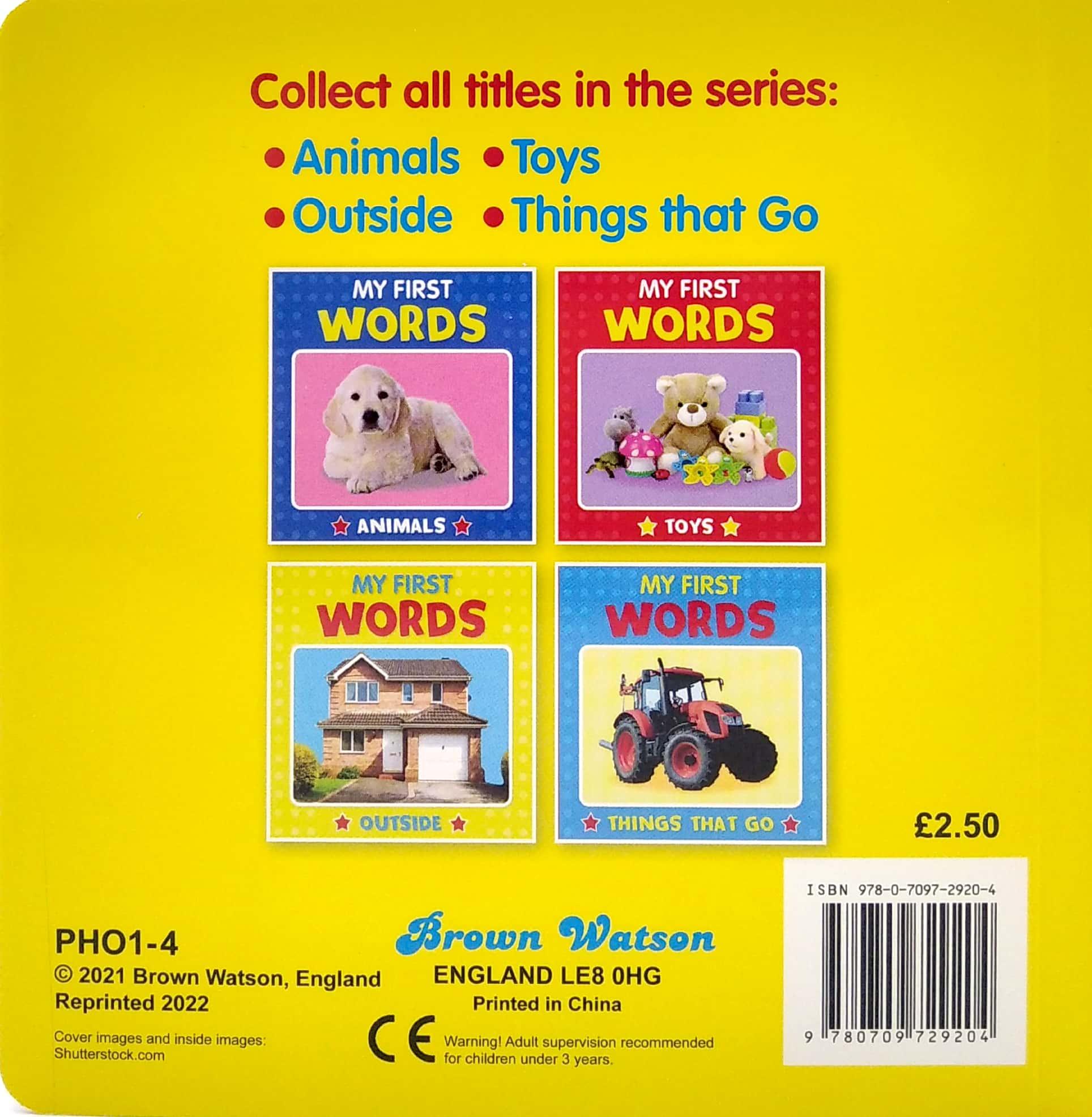 My First Words: Things That Go