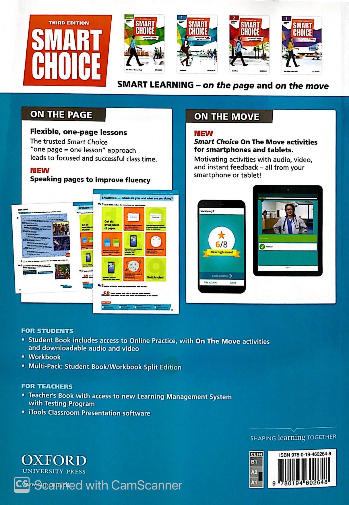 Smart Choice 1 SB 3E with online practice