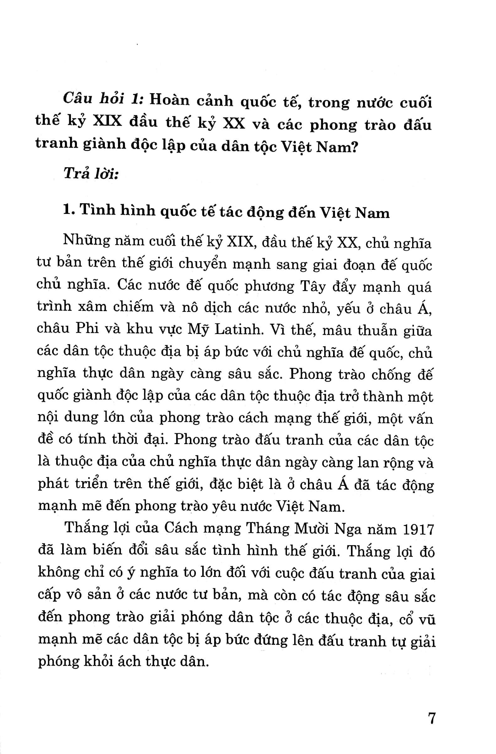 Hỏi - Đáp Môn Lịch Sử Đảng Cộng Sản Việt Nam