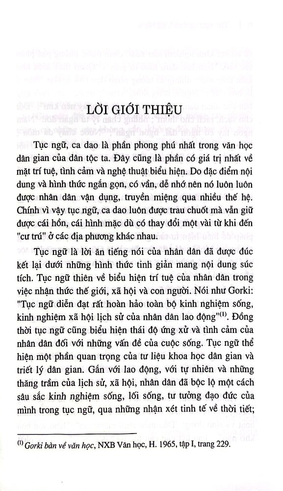 Tục Ngữ Ca Dao Việt Nam