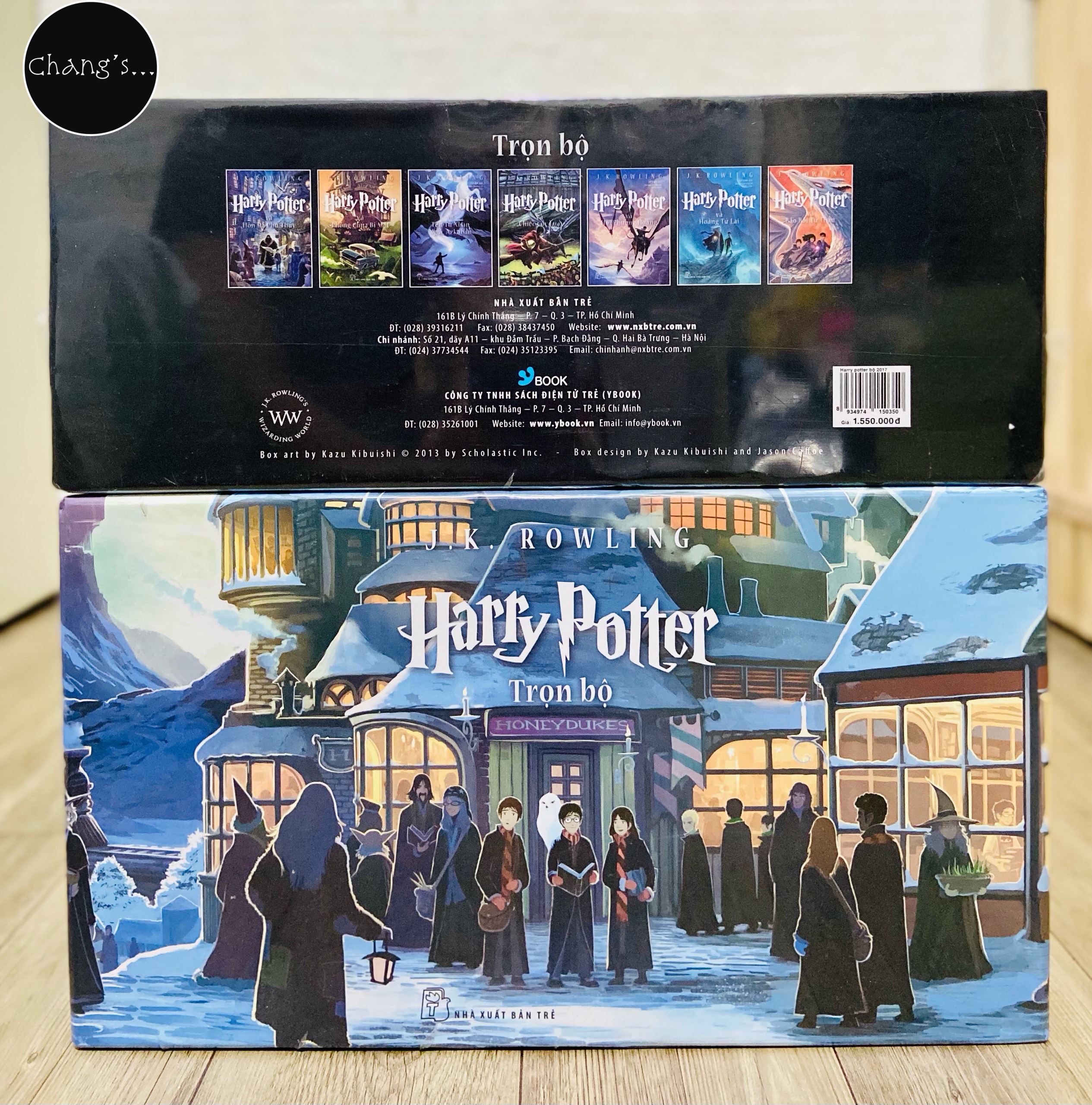 Sách - Harry Potter Boxset 7 Tập (Nguyên seal)