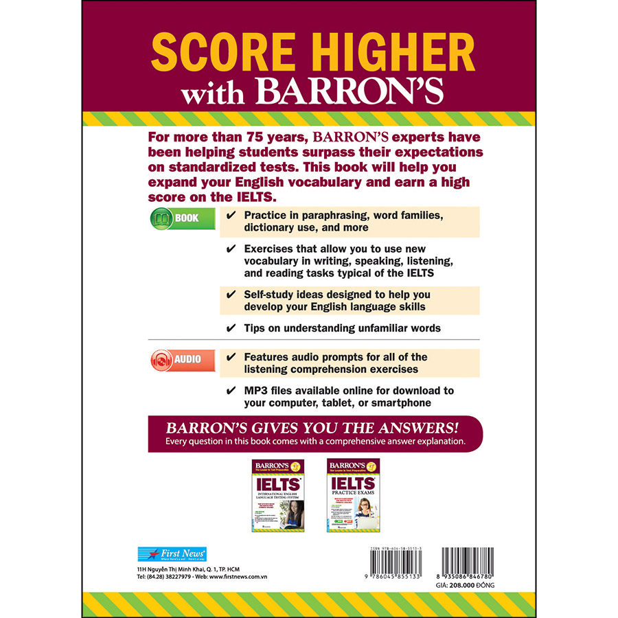 Combo 2 Cuốn : Barron