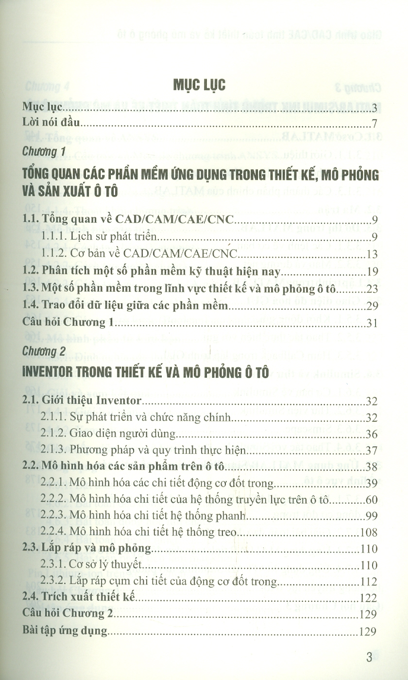 Giáo Trình CAD/CAE Trong Tính Toán Thiết Kế Và Mô Phỏng Ô Tô