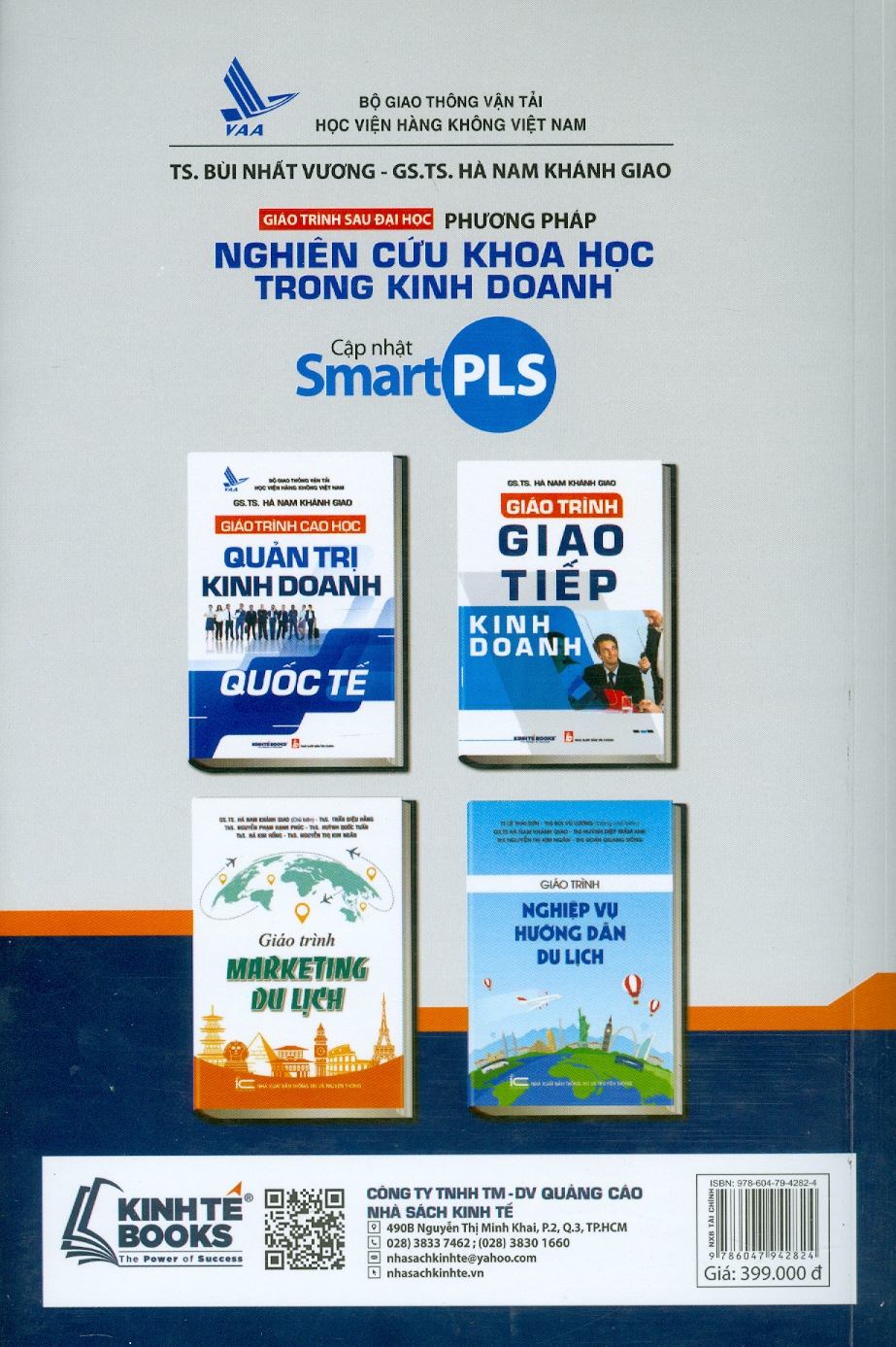 Giáo Trình Sau Đại Học Phương Pháp Nghiên Cứu Khoa Học Trong Kinh Doanh (Cập Nhật Smart PLS) - TS. Bùi Nhất Vương, GS. TS. Hà Nam Khánh Giao