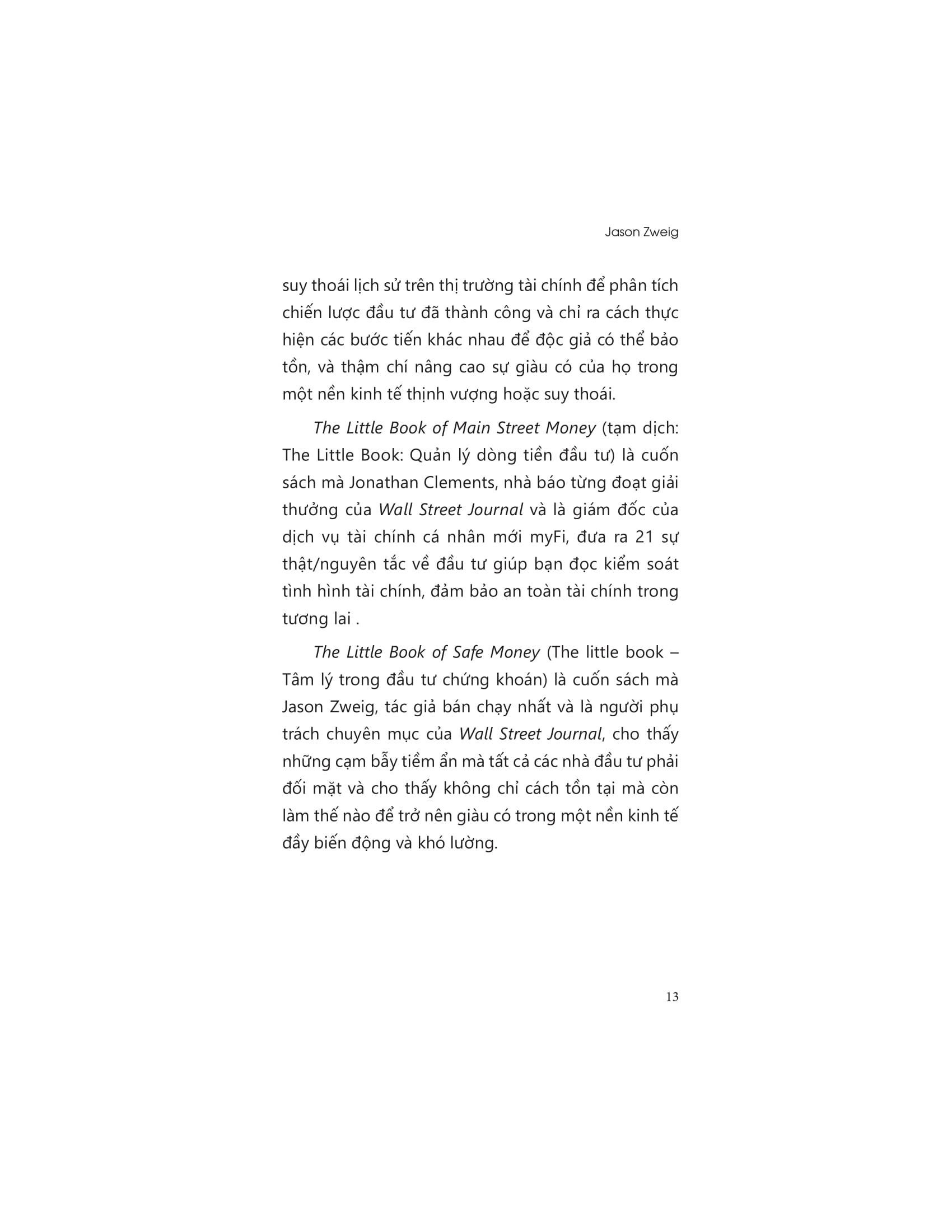 The Little Book - Tâm Lý Trong Đầu Tư Chứng Khoán