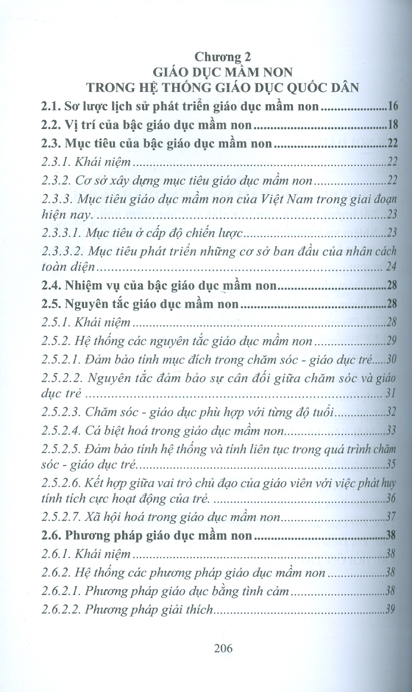 Giáo Trình Giáo Dục Học Mầm Non