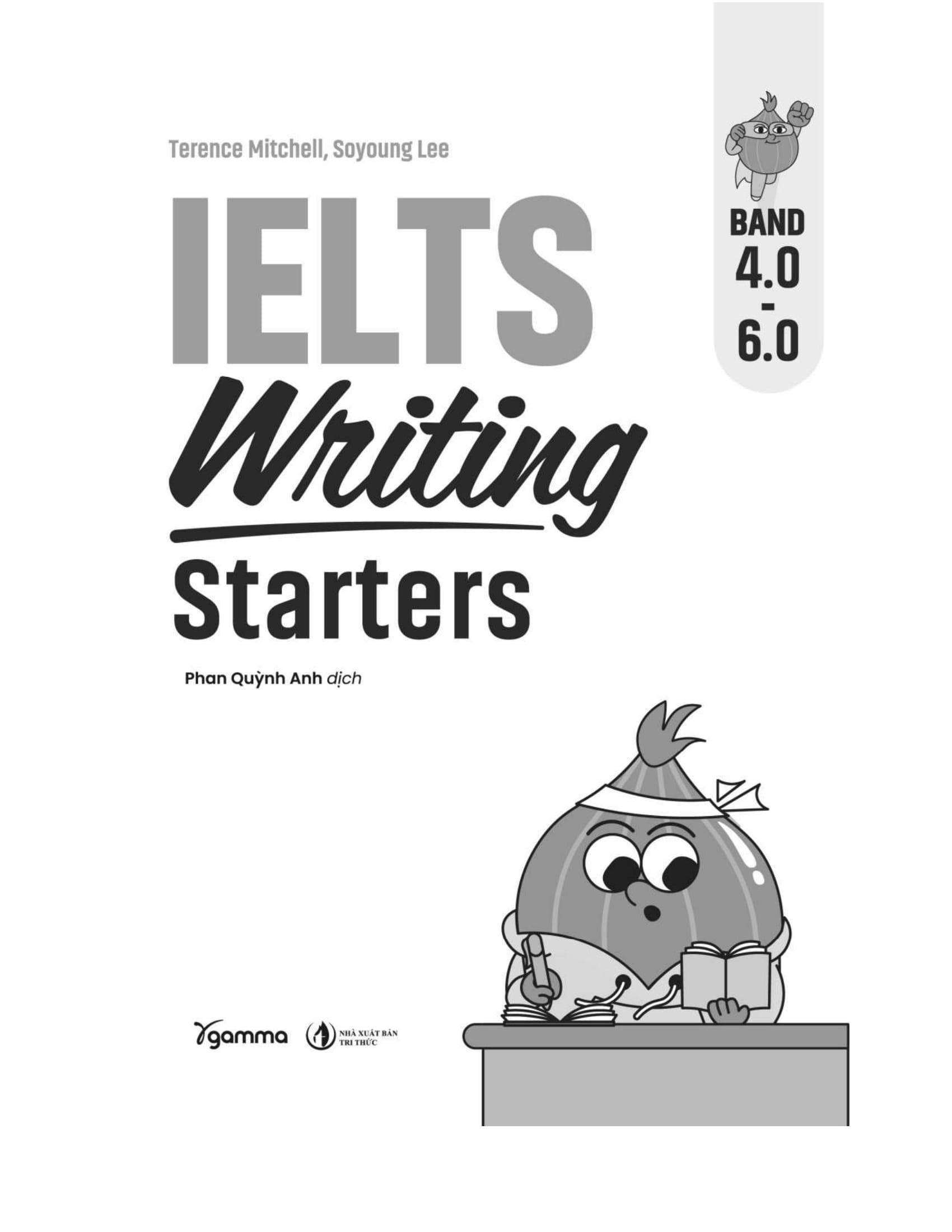 Sách - IELTS Writing Starter - Band 4.0-6.0