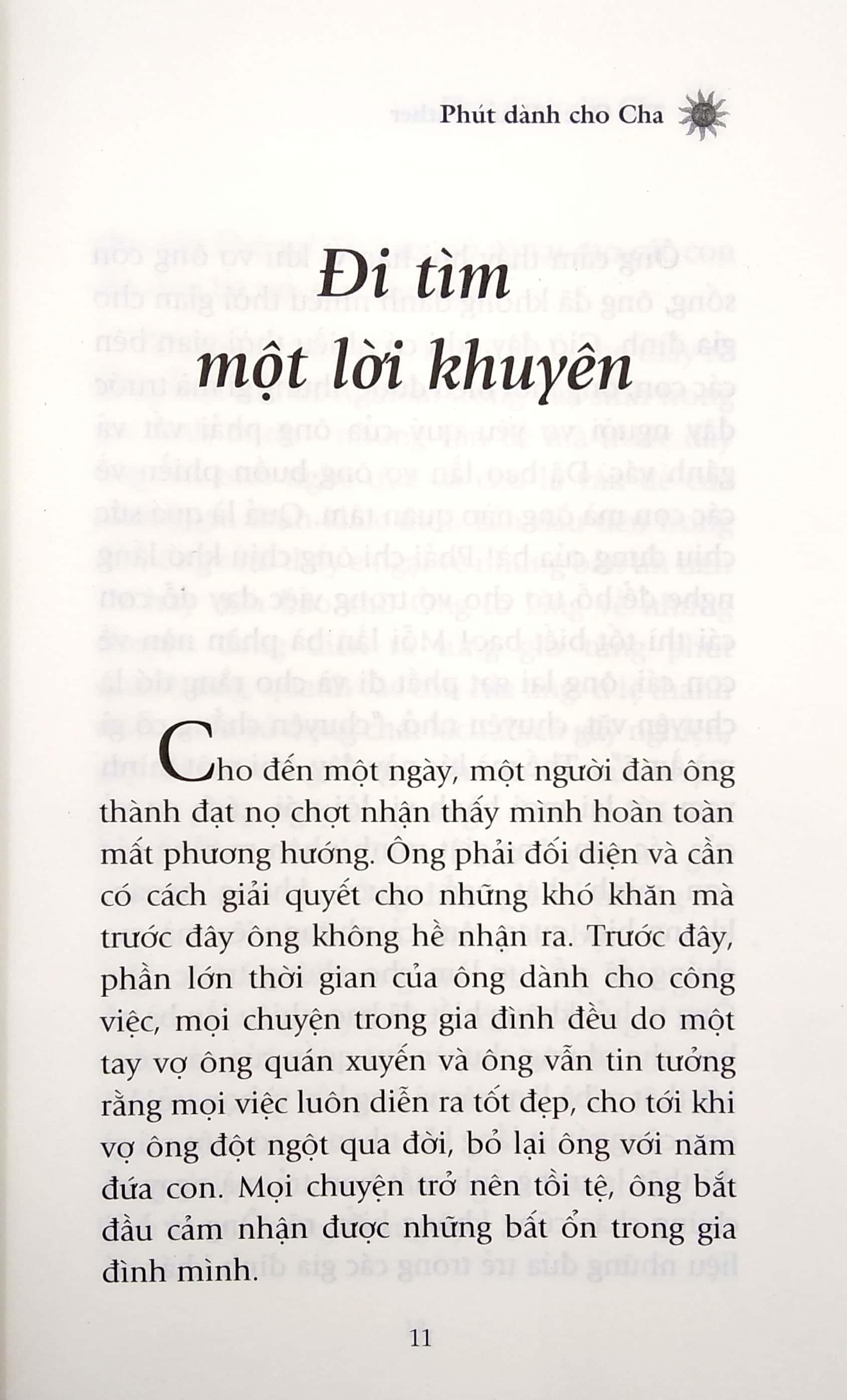 Phút Dành Cho Cha (Tái Bản 2020)