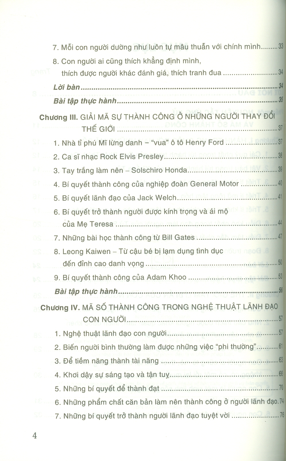 Nghệ Thuật Ứng Xử Và Mã Số Thành Công